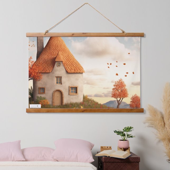 JALOOS WANDTEPPICH MIT HOLZRAHMEN (Schlafzimmer)