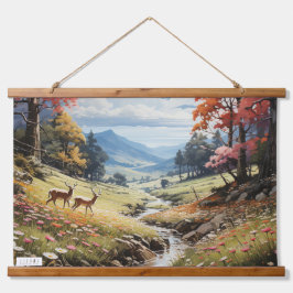 JALOOS WANDTEPPICH MIT HOLZRAHMEN