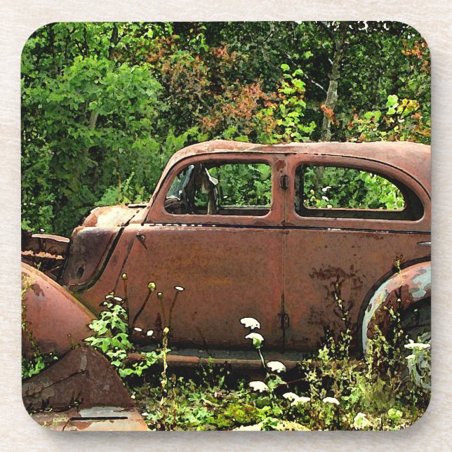 Jalopy Coasters Untersetzer (Vorderseite)
