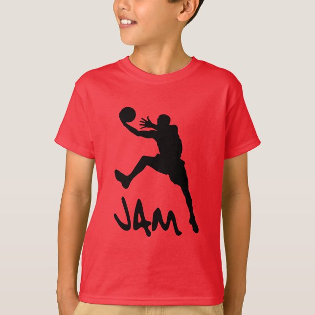 Jam Basketball T-Shirt (Vorderseite)