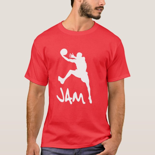 Jam Basketball T-Shirt (Vorderseite)