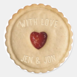 Jam Biscuit Magnet Schlüsselanhänger Runder Aufkleber