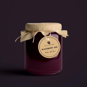 Jam Jar Hang Tag Packaging Design Geschenkanhänger