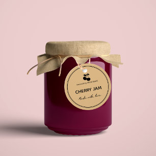 Jam Jar Hang Tag Packaging Design Geschenkanhänger