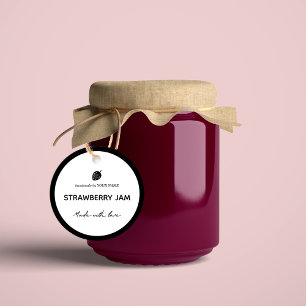 Jam Jar Hang Tag Packaging Design Geschenkanhänger
