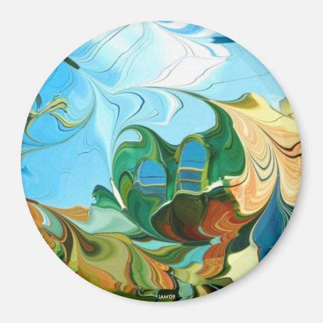 Jam_Jar_Marr Original Art Magnet (Vorne)