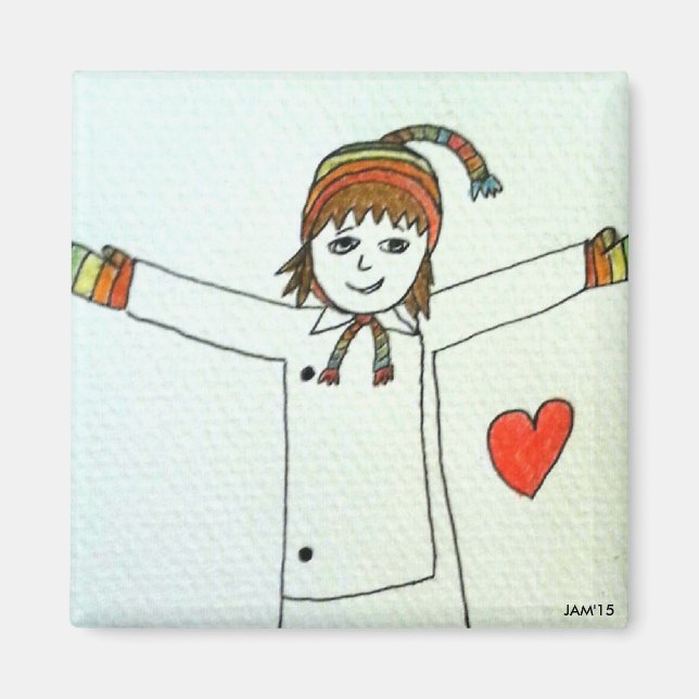 Jam_Jar_Marr Original Art Magnet (Vorne)