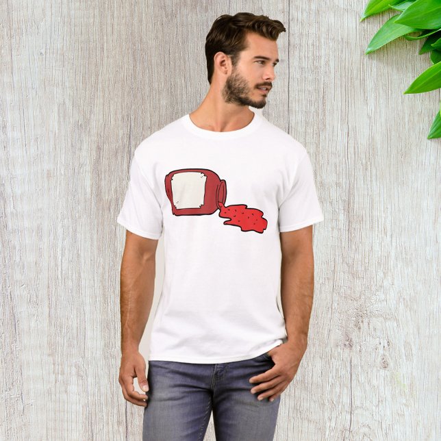 Jam Niedlich Red Jelly Jar T-Shirt (Von Creator hochgeladen)