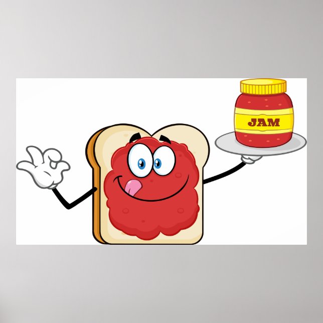 Jam on Toast Poster (Vorne)
