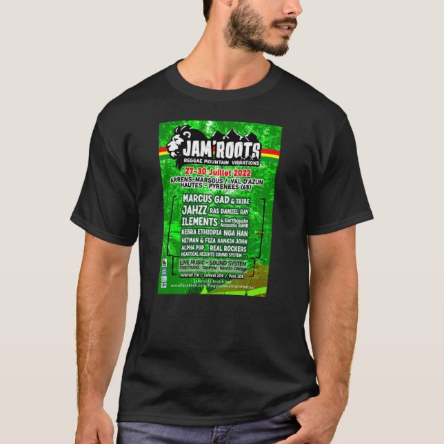 JAM REGGAE T - Shirt (Vorderseite)