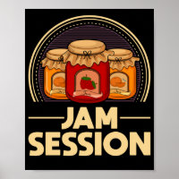 Jam Session Music Pun Jelly Lover