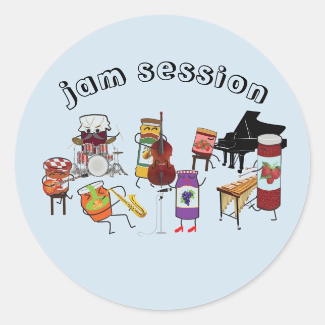 Jam Session Stickers (Vorderseite)