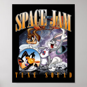 Jam Tune Squad Vintag Poster
