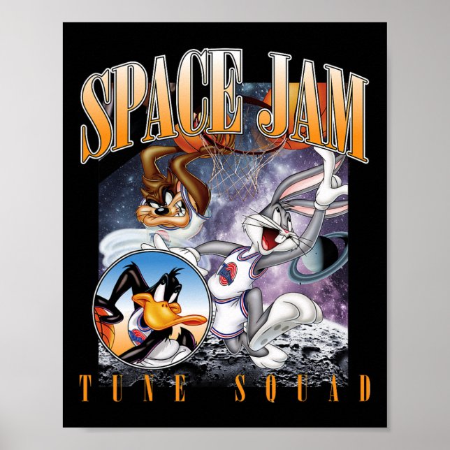 Jam Tune Squad Vintage Poster (Vorne)