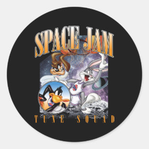 Jam Tune Squad Vintage Runder Aufkleber