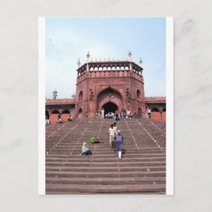 Jama Masjid in Delhi Postkarte