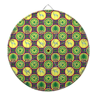 Jamahiri ® Libya | Africa Pattern Dartscheibe
