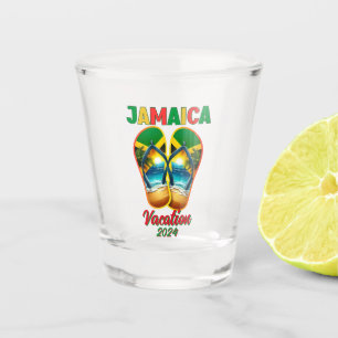 Jamaica 2024 Dreh Flop Vacation Tropical Beach Schnapsglas