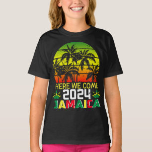 Jamaica 2024 Hier kommt der Girl-T - Shirt