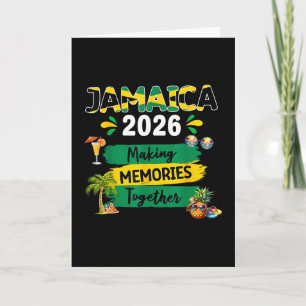 Jamaica 2026 Urlaubsreise passende Familiensquad G Karte