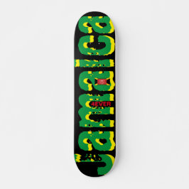 JAMAICA 4EVÖL 7 3/4" Skateboard Deck