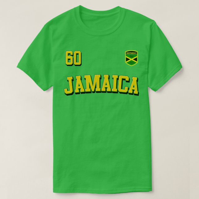 JAMAICA 60 Unabhängigkeitstag 19622022 Heritage Ro T-Shirt (Design vorne)