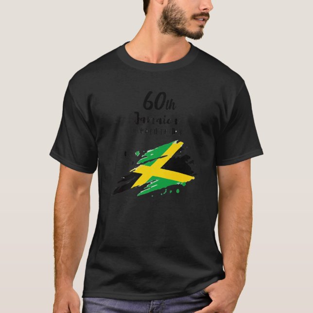 Jamaica 60th Independence Day Jamaica 60 Independe T-Shirt (Vorderseite)