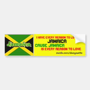 Jamaica Autoaufkleber