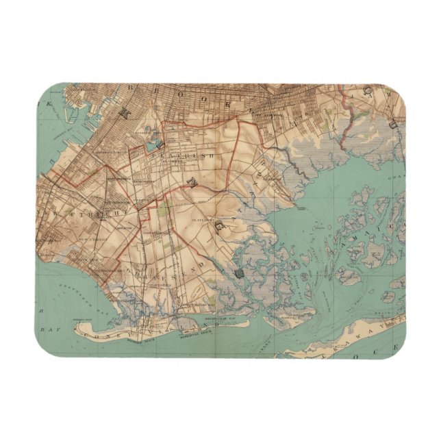 Jamaica Bay and Brooklyn Magnet (Horizontal)