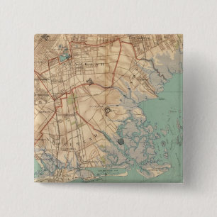 Jamaica Bay und Brooklyn Button