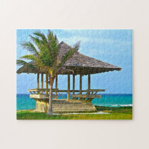 Jamaica Beach Hut. Puzzle