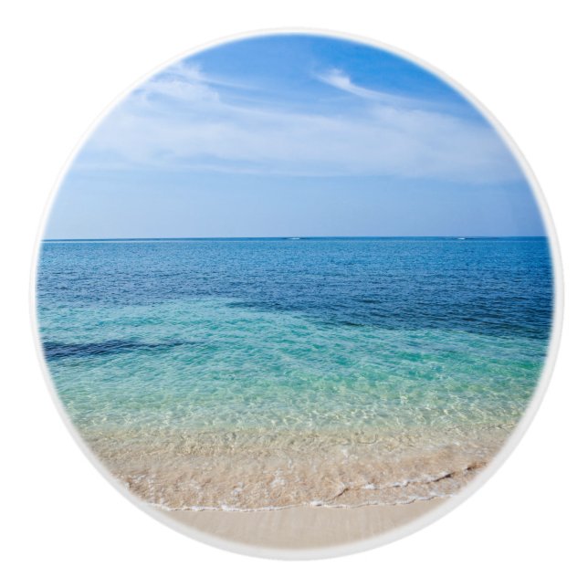 Jamaica Beach Keramikknauf (Vorderseite)