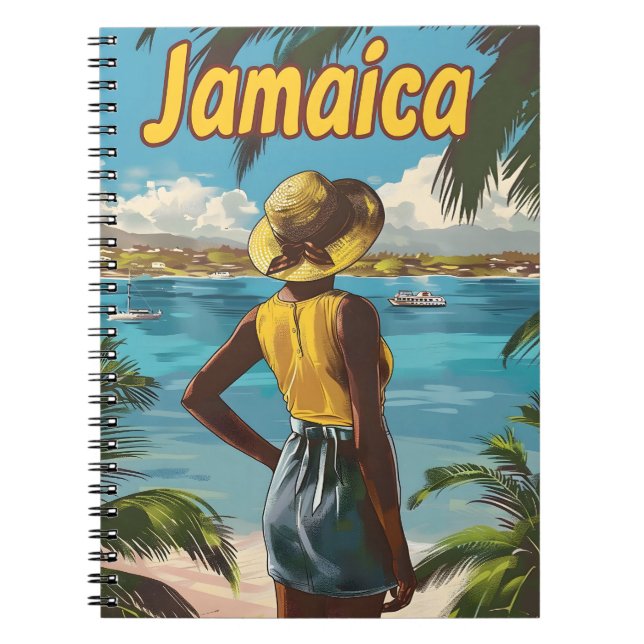 Jamaica Beach Notizblock (Vorderseite)