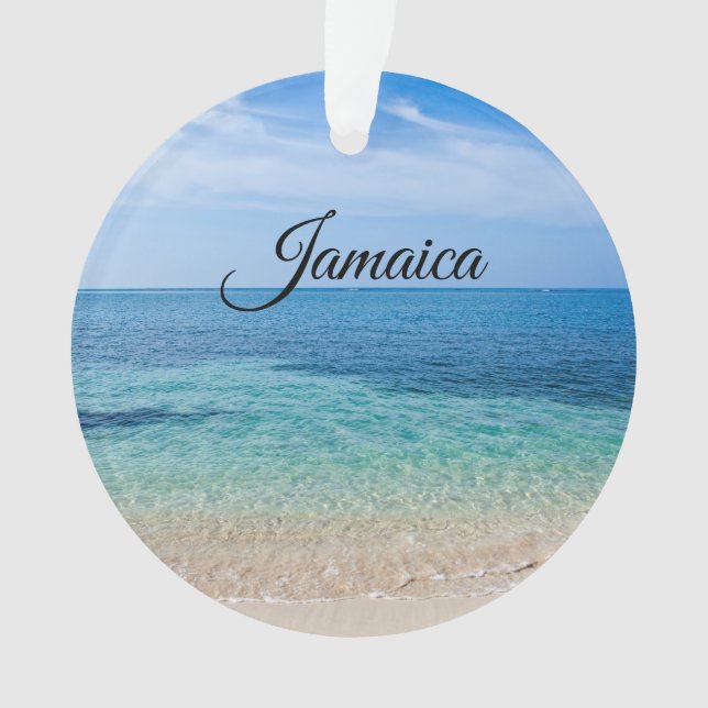 Jamaica Beach Ornament (Vorderseite)