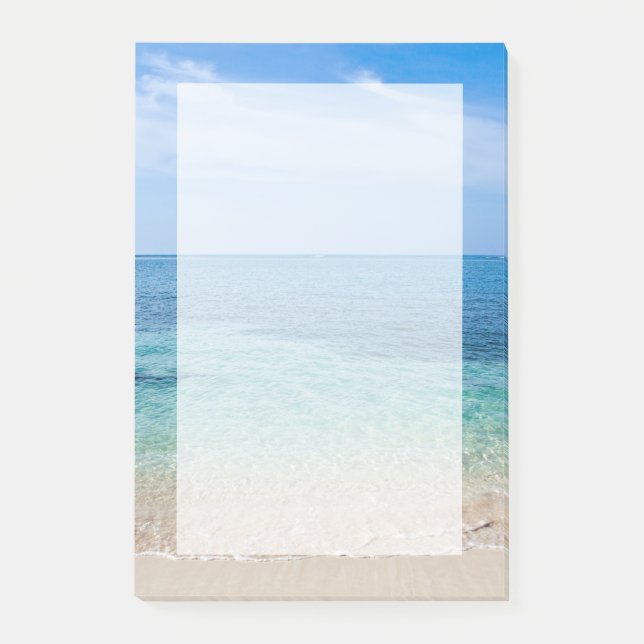 Jamaica Beach Post-it Klebezettel (Vorderseite)