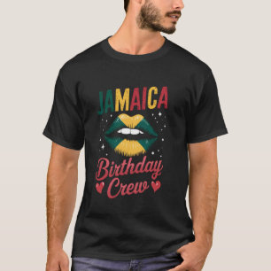 Jamaica Birthday Crew - Lustige Reggae-Party-Feier T-Shirt