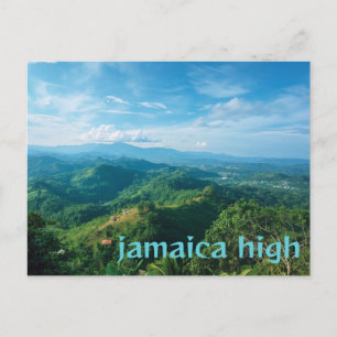 Jamaica Blue Mountain hoch Postkarte