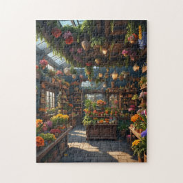 Jamaica Blume Shop in farbenfroh Puzzle