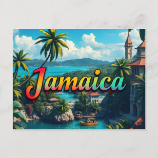 Jamaica-Bucht Postkarte