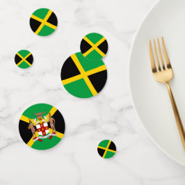 Jamaica Confetti, Party, jamaikanische Flagge Konfetti