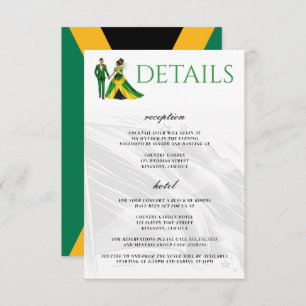 Jamaica Couple Begleitkarte