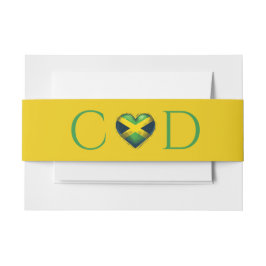 Jamaica Couple Wedding Einladungsbanderole