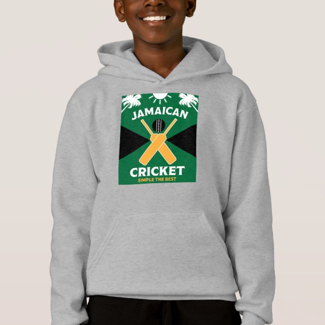 Jamaica Cricket Hoodie (Vorderseite)