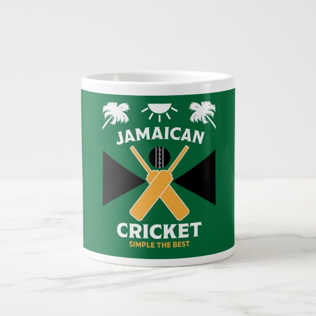 Jamaica Cricket Jumbo-Tasse (Vorderseite)