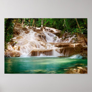 Jamaica Dunn's River Falls Poster
