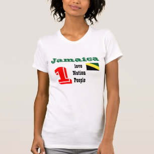 Jamaica eine Liebe, eine Nation, ein Volk T - Shir T-Shirt