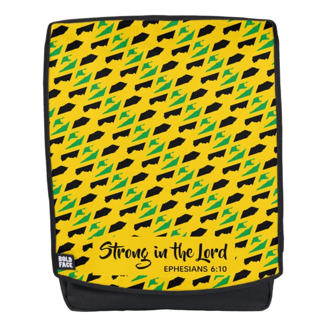 JAMAICA Ephesians 6 Christliche Bibel Rucksack (Vorderseite)