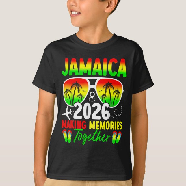 Jamaica Family Reunion 2026 Making Memories Vacati T-Shirt (Vorderseite)