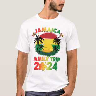Jamaica Family Trip 2024 Beach Vacation Jamaican C T-Shirt