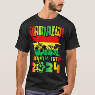 Jamaica Family Trip 2024 Jamaika Karibik Beach T-Shirt